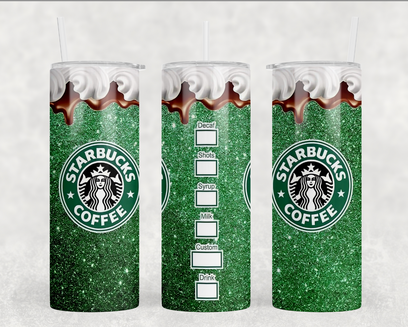 Starbucks Coffee Sublimation Tumbler – Crafty Witch Design