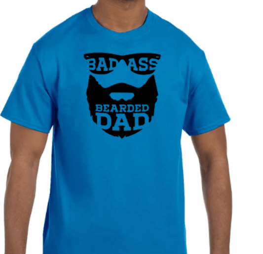 Bad Ass Bearded Dad Tee