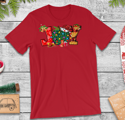 Joy Teacher Tee-Christmas Tee