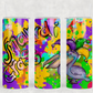 Mardi Gras Tumbler- Mardi Gras Tumbler