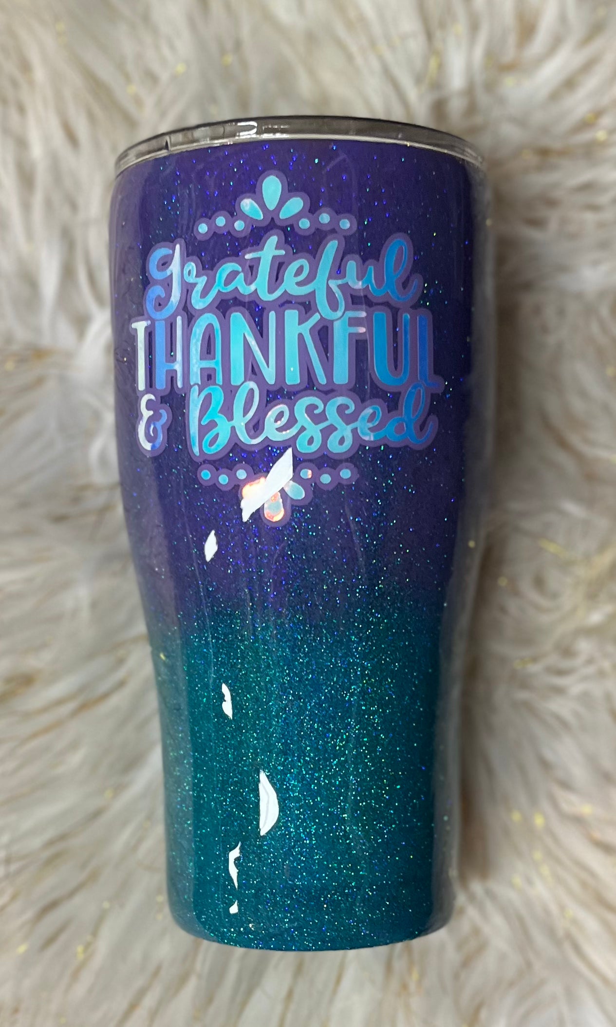 Grateful, Thankful, Blessed 30 oz Tumbler